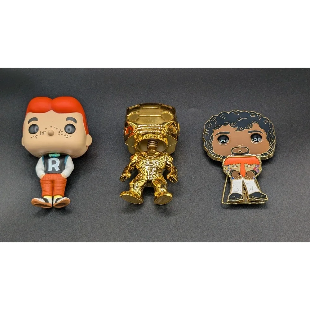 Funko Pop! Lot Of 3 (Iron Man, Archie, Jimi Hendrix ) Marvel, Comics, Rock